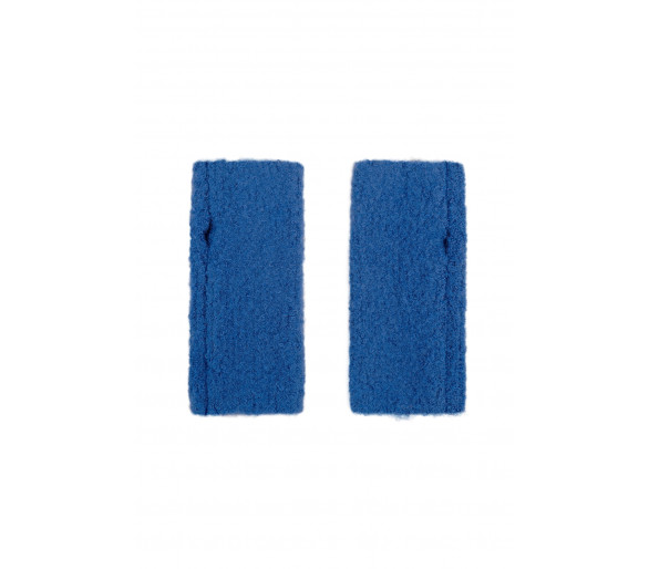 Zachte handschoenen zonder vingers Cobalt