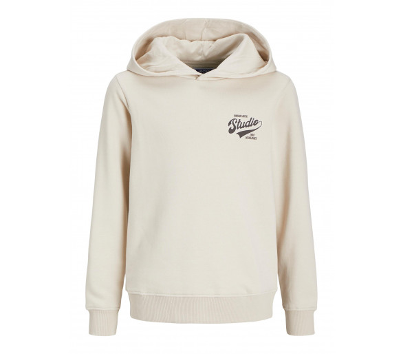 JACK & JONES : Leuke zachte sweater print voor en achteraan
