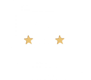 STUD EARRINGS STAR - GOLD