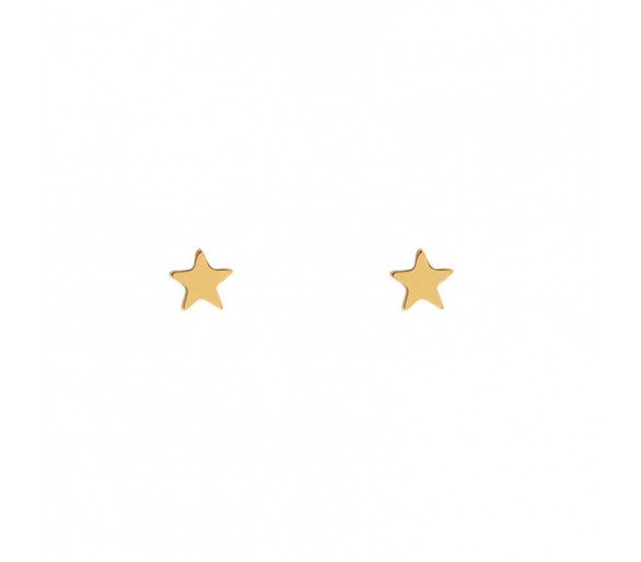 Boucles d'oreilles clous étoile