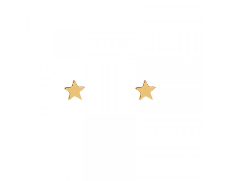 STUD EARRINGS STAR - GOLD