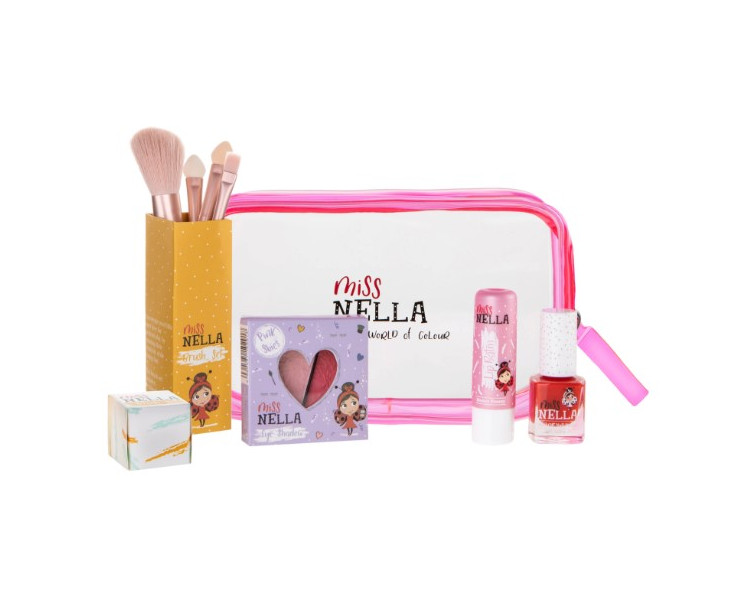 MISS NELLA : Make-up tasje met 5 beauty productjes