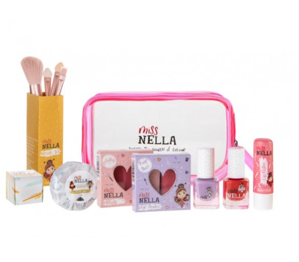 MISS NELLA : Make-up tasje met 7 beauty productjes