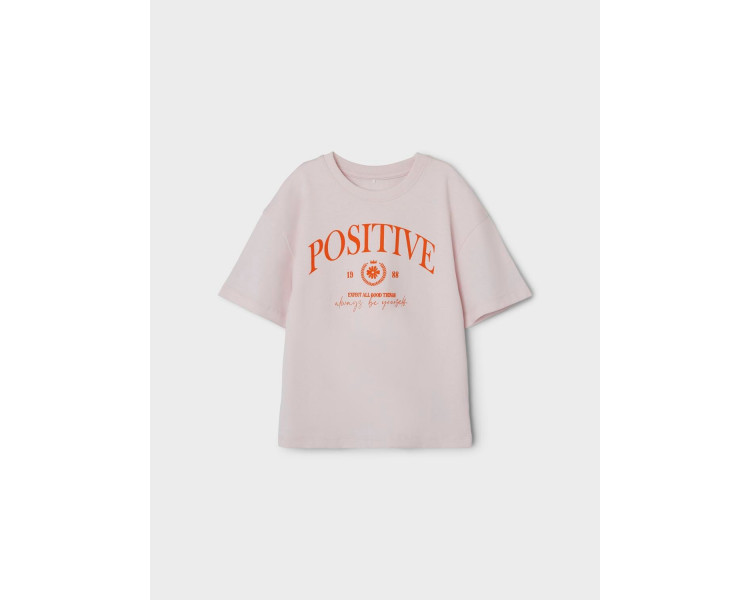 NAME IT : Oversize t-shirt "Positive"