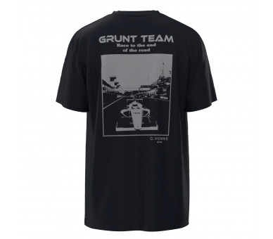 GRUNT : T-shirt met print op de achterzijde
