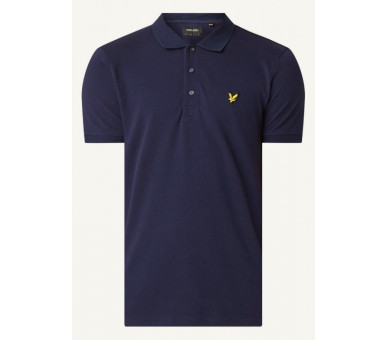 LYLE & SCOTT : Polo uni avec logo