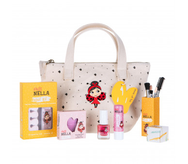 MISS NELLA : Canvas Girly Girl (1 canvas bag, 1 na