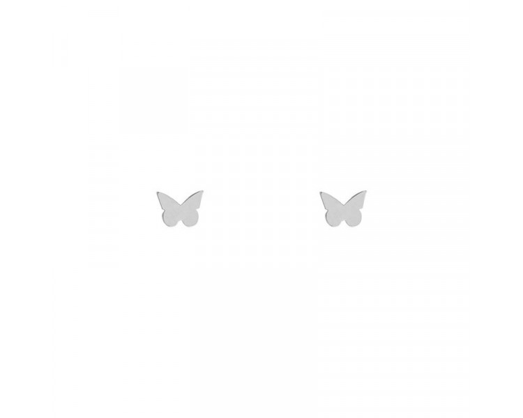 Butterfly stud earrings