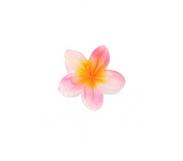 Haarclip Hawaii bloem - roze