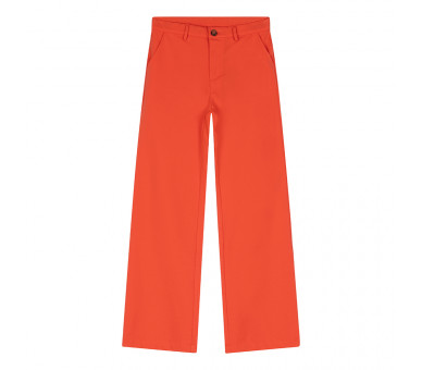 INDIAN BLUE : Wide Pants Pantalon Stretch Bright C