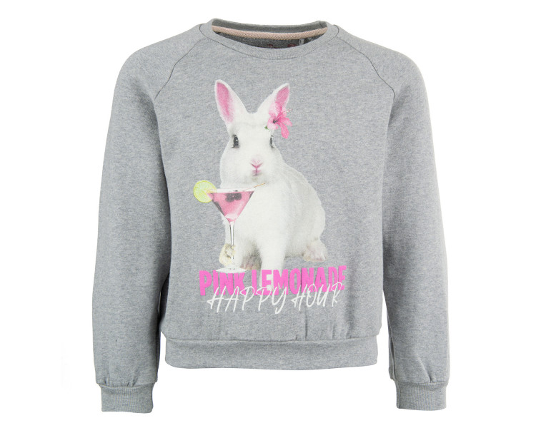 STONES AND BONES : Sweater ronde hals lemonade STONES AND BONES : Sweater ronde hals lemonade