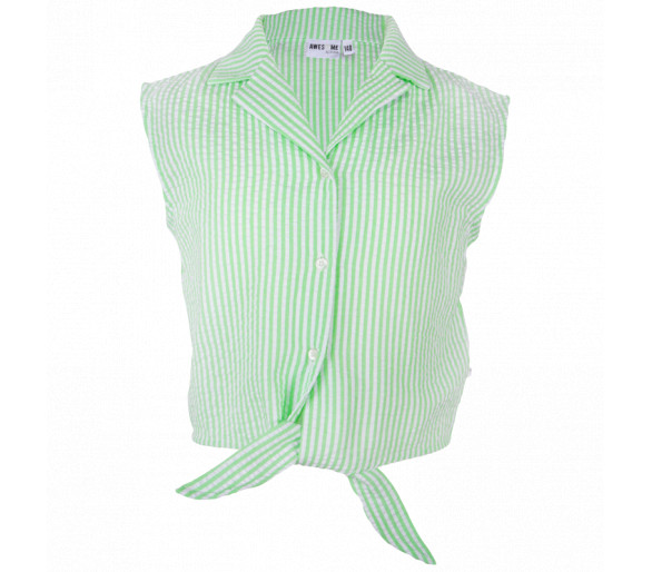 AWESOME BY SOMEONE : SHIRT NO SLEEVES BRIGHT GREEN