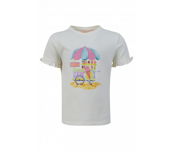 SOMEONE : T-shirt km met icream wagen