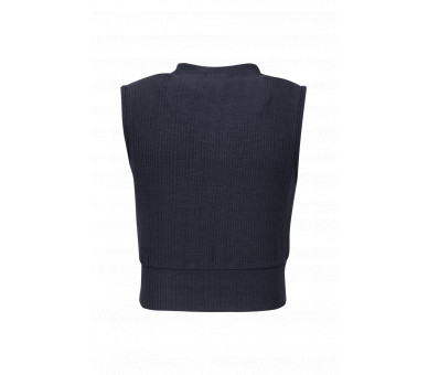 AWESOME BY SOMEONE : T-SHIRT NO SLEEVES BLACK