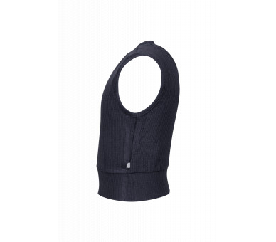 AWESOME BY SOMEONE : T-SHIRT NO SLEEVES BLACK