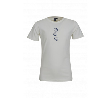 IMPRESSIONNANT PAR SOMEONE : T-shirt avec un smiley sur le devant et l