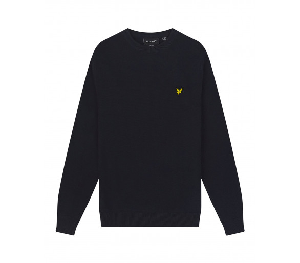 LYLE & SCOTT : Pull fin en coton à col rond