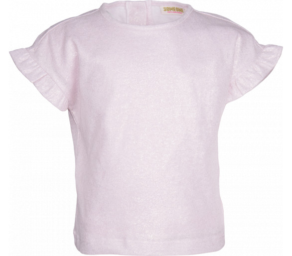 SOMEONE : T-SHIRT KM SOFT PINK
