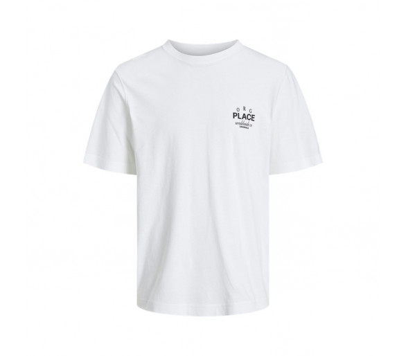 JACK & JONES : Toffe t-shirt print voor en achter