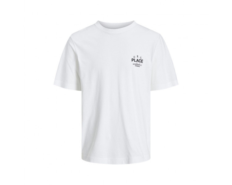 JACK & JONES : Toffe t-shirt print voor en achter