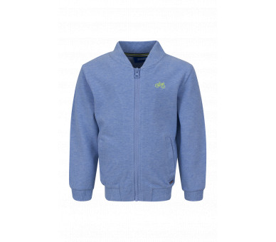 SOMEONE : SWEATVEST LM LIGHT BLUE MELANGE