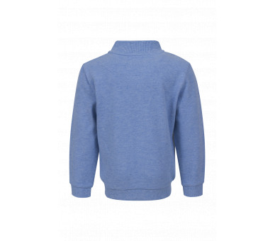 SOMEONE : SWEATVEST LM LIGHT BLUE MELANGE
