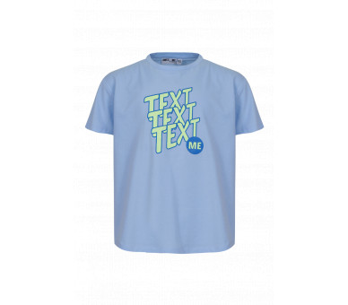AWESOME BY SOMEONE : T-shirt met leuke "text me"