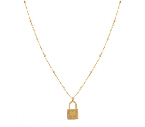 Collier avec fermoir pendentif