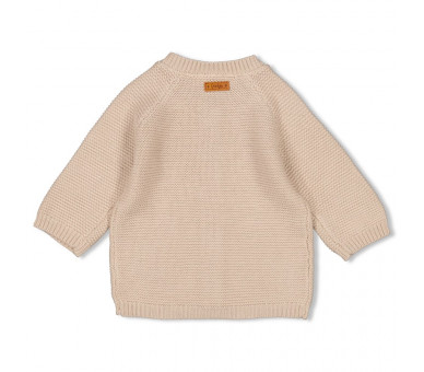 FEETJE : Cardigan knitted - Let's Sail Sand