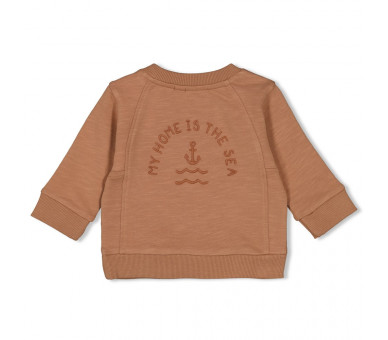 FEETJE : Sweater - Let's Sail Brown
