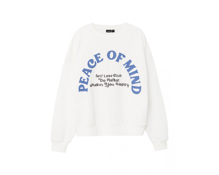 LMTD : Leuke zachte sweater "PEACE OF MIND"