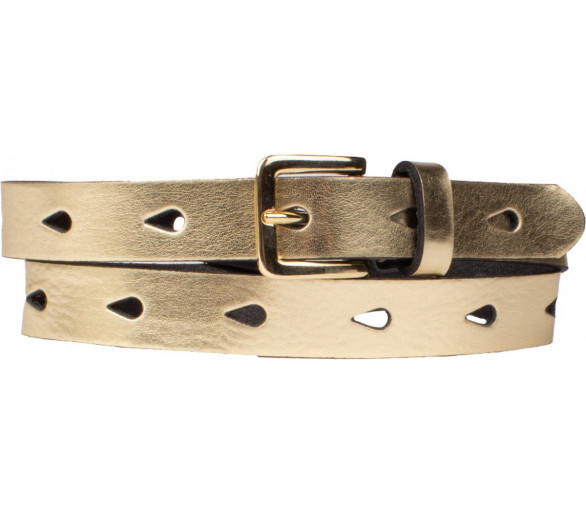 Meiden - Riem met hartje gold