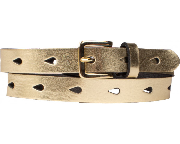 Meiden - Riem met hartje gold