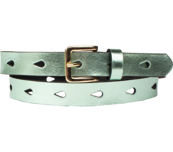 Meiden - Riem met hartje mint