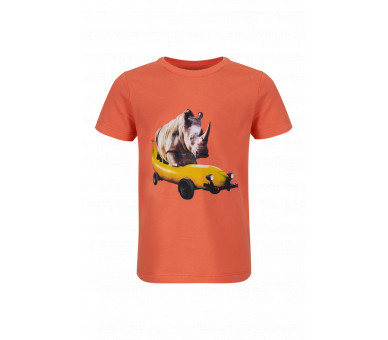 SOMEONE : T-shirt met grappige neushoorn