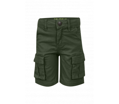 SOMEONE : SHORT TROUSERS GREY KHAKI
