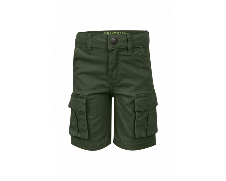 SOMEONE : SHORT TROUSERS GREY KHAKI