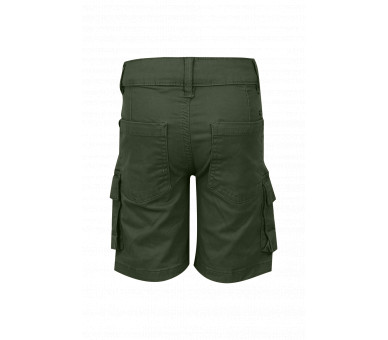 SOMEONE : SHORT TROUSERS GREY KHAKI