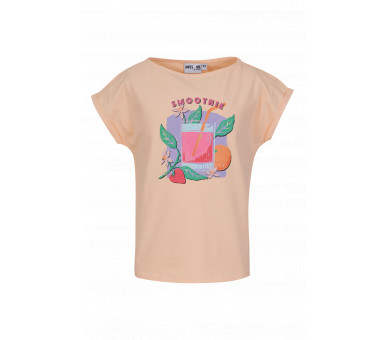 AWESOME BY SOMEONE : T-shirt met smoothie