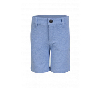 SOMEONE : SHORT TROUSERS LIGHT BLUE MELANGE