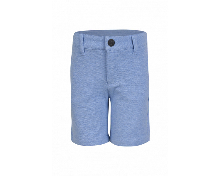 SOMEONE : SHORT TROUSERS LIGHT BLUE MELANGE
