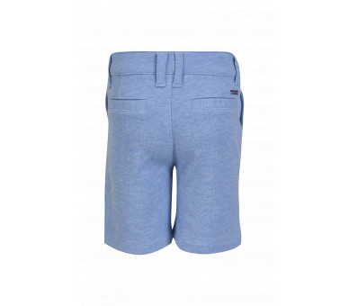 SOMEONE : SHORT TROUSERS LIGHT BLUE MELANGE