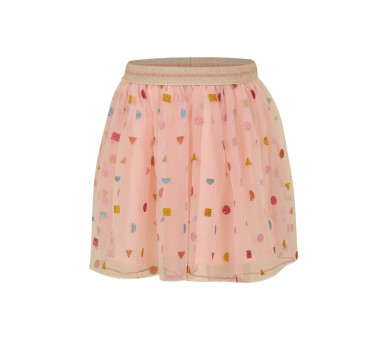 MINI REBELS : Jupe en tulle avec imprimé