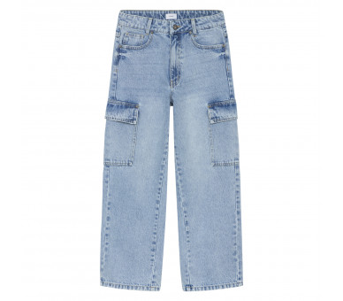 GRUNT : Jeans Mid Blue