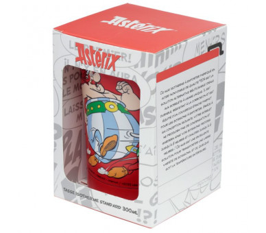 Asterix & Obelix Rood RVS Heet & Koud Thermosbeker 300ml