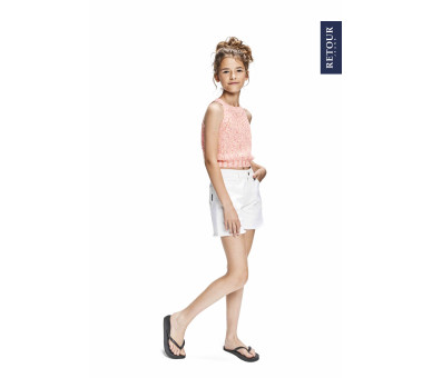 RETOUR : DENIM white denim