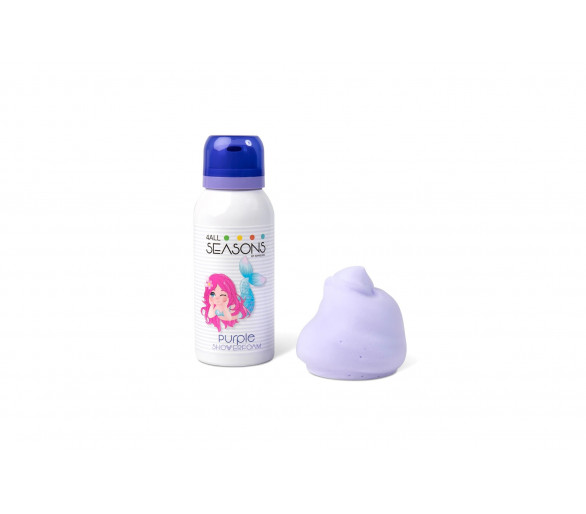4 ALL SEASONS : Shower Foam Purple Mermaid