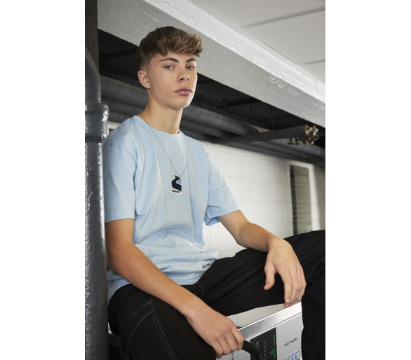 HOUND : tee s/s Light blue