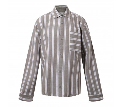 HOUND : shirt White/Dusty Green