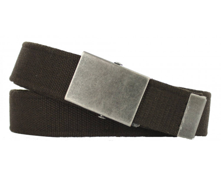 Riem 4 cm breed 120 cm bruin